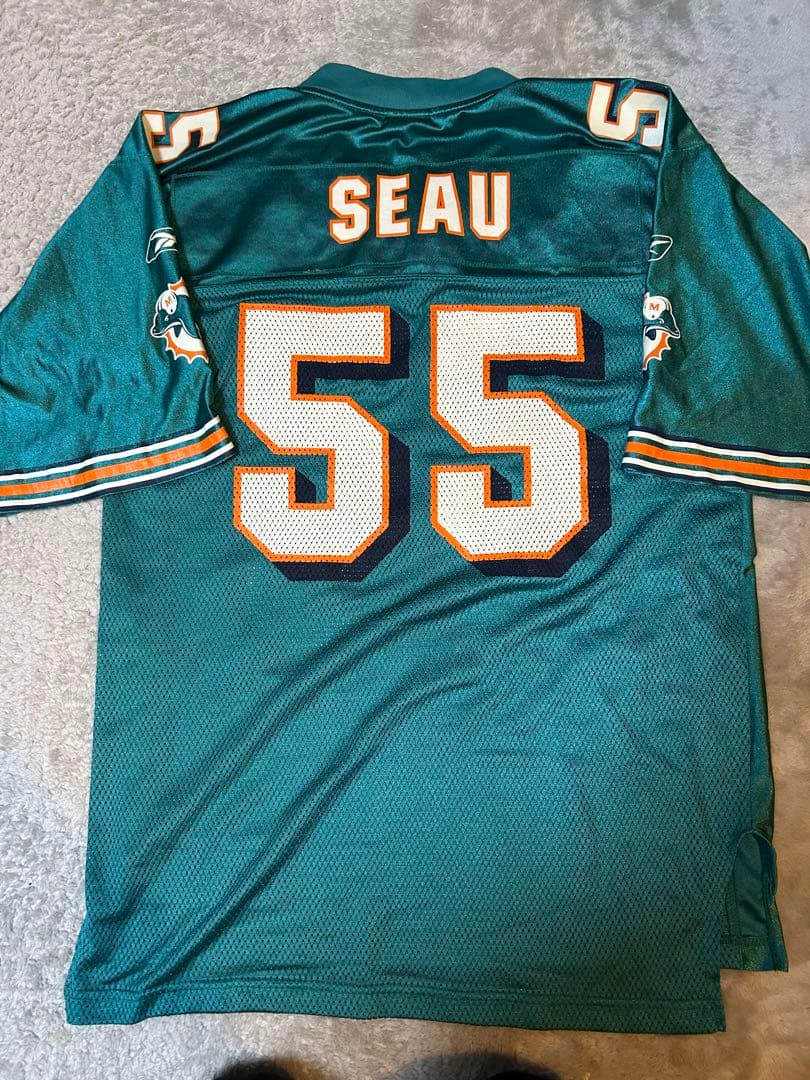 モ*ト様 マイアミ・ドルフィンズ SEAU 55 ユニフォーム