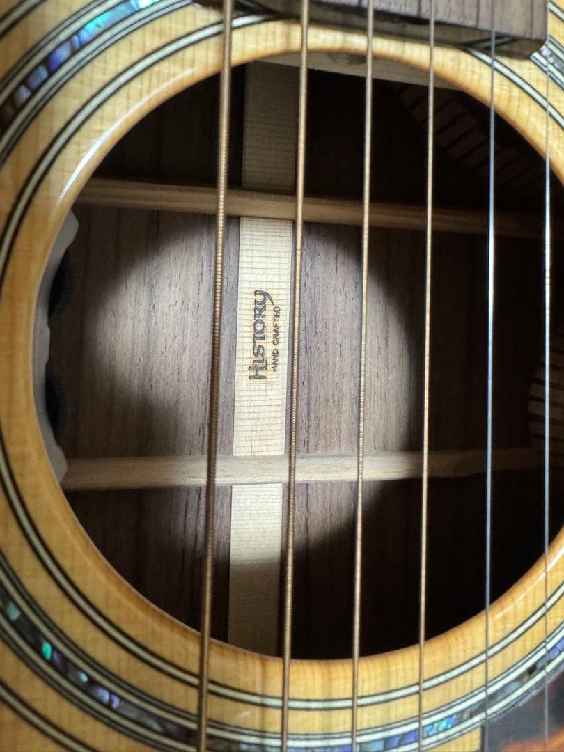 ヒストリーHISTORY NT-C3 オール単板 エレアコ ギター2021年製