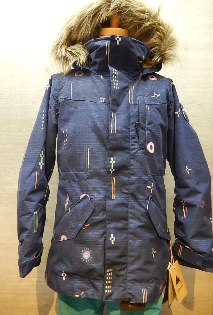 新品未使用 BURTON キッズ ガールズ ウェアー上下セット M（約130）