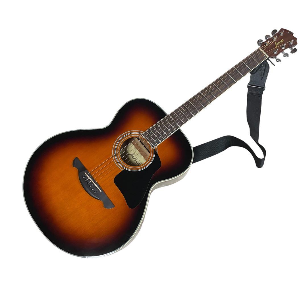 ◯JAMES アコースティック ギター JF400/WBS スタンド ケース付き