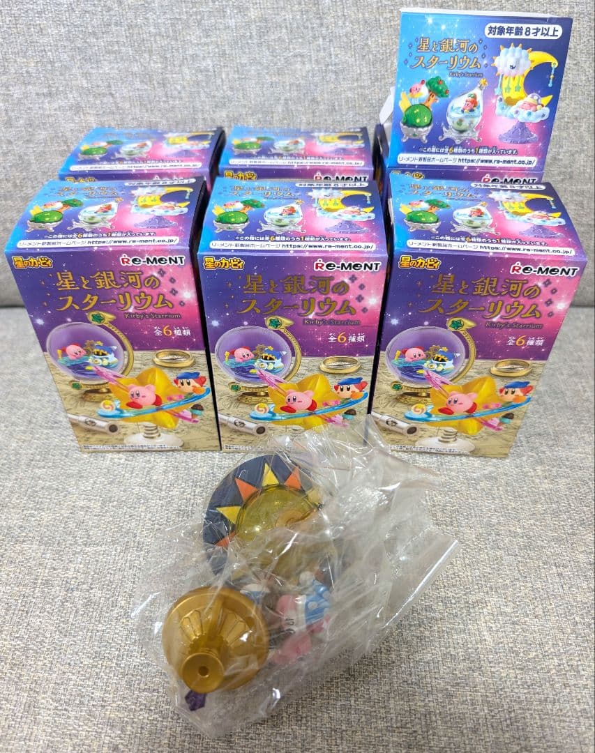 RE-MENT 星のカービィ 星と銀河のスターリウム 1BOX リーメント