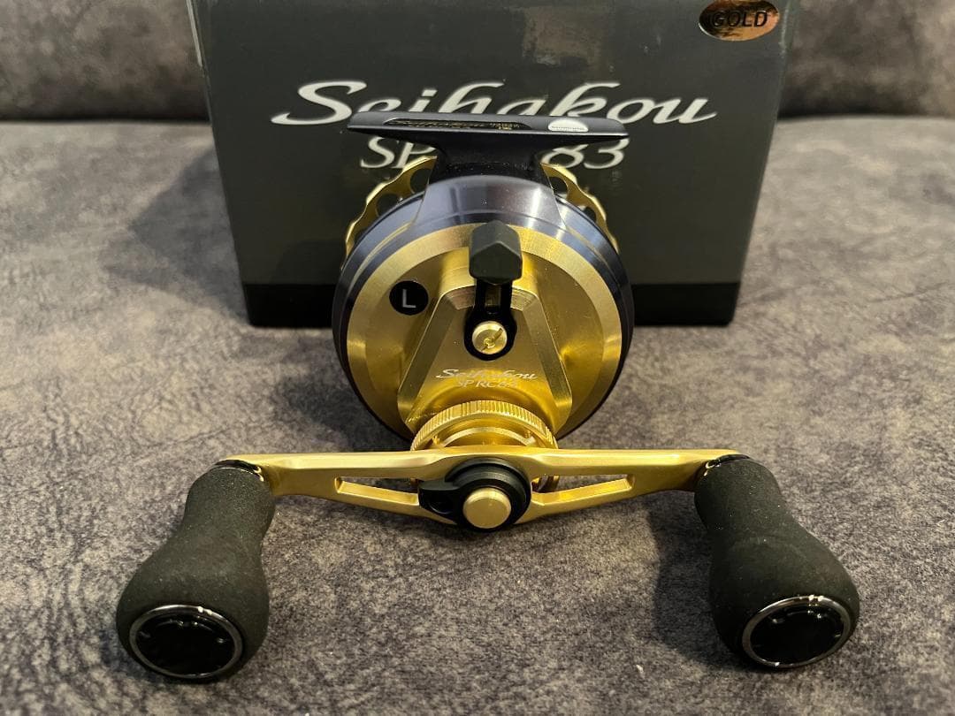 新品未使用　SHIMANO シマノ セイハコウ　SP RC83 リール 左巻き