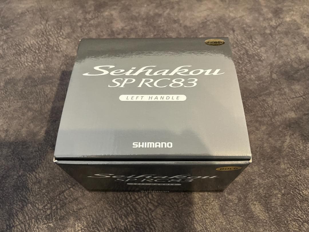 新品未使用　SHIMANO シマノ セイハコウ　SP RC83 リール 左巻き