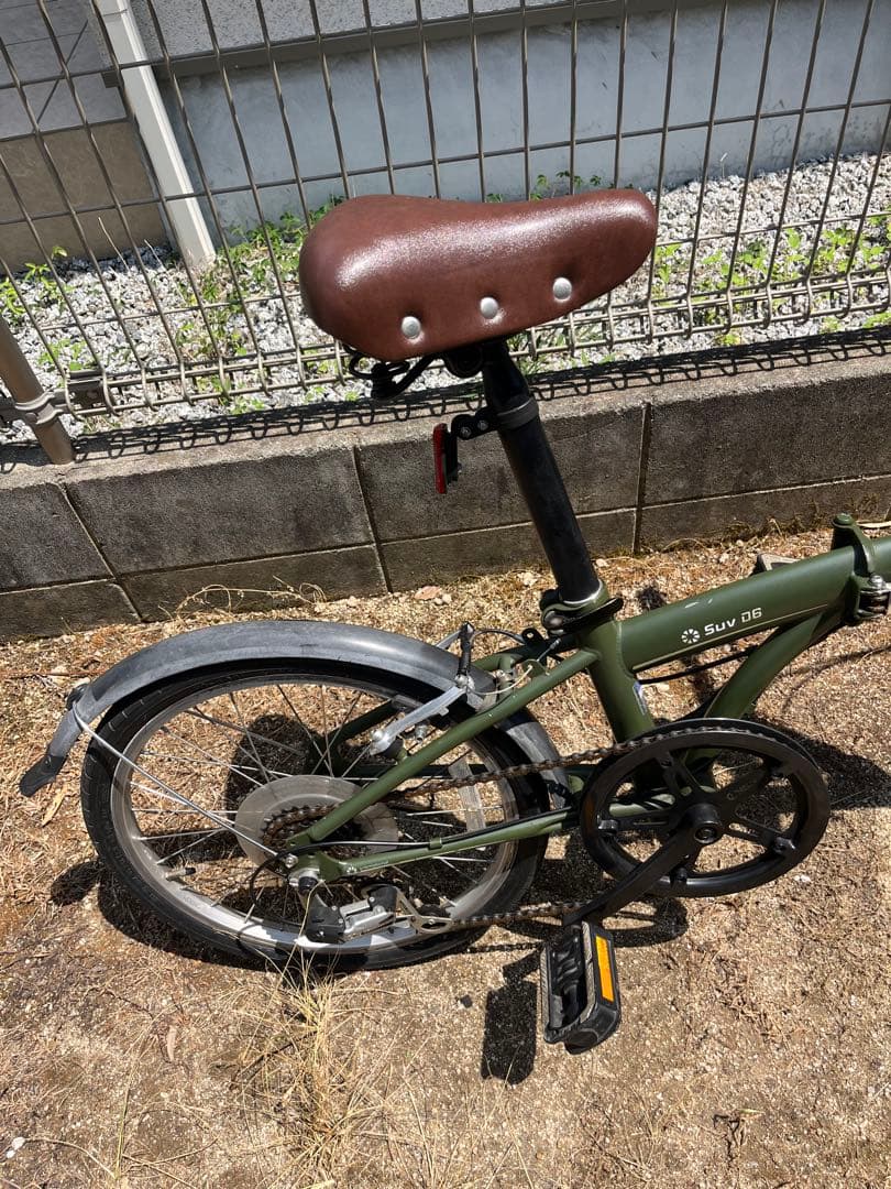 DAHONダホンD6折りたたみ自転車