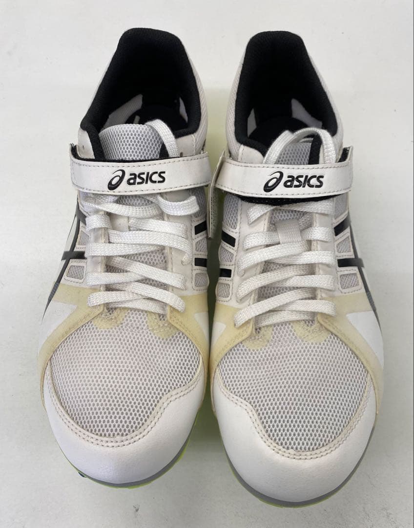 asics 陸上スパイク　ヒートフラットFR7ホワイト/ブラック　27.5cm