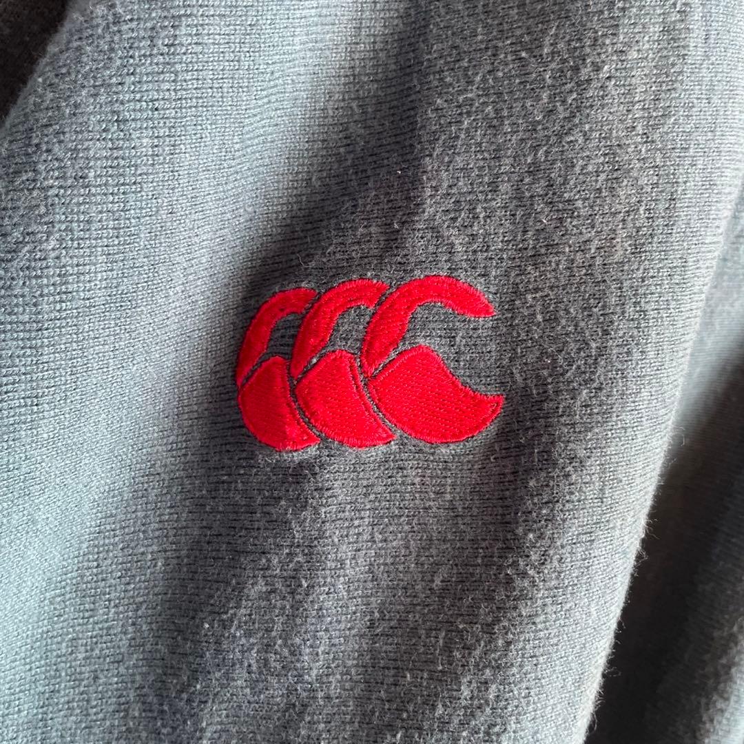 オールド 90s カンタベリー オーストラリア 長袖 ラガーシャツ 刺繍ロゴ