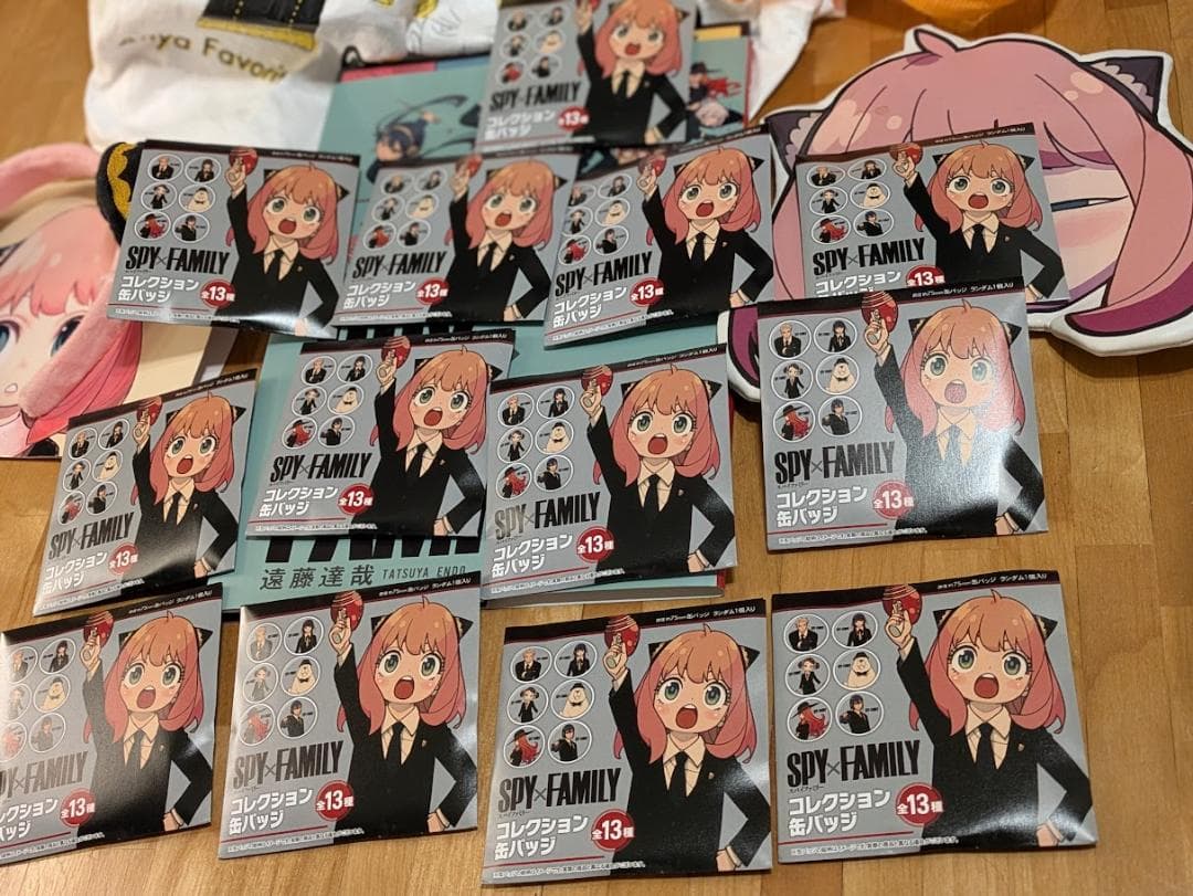 SPY×FAMILY（スパイファミリー コレクション缶バッジ 13枚セット