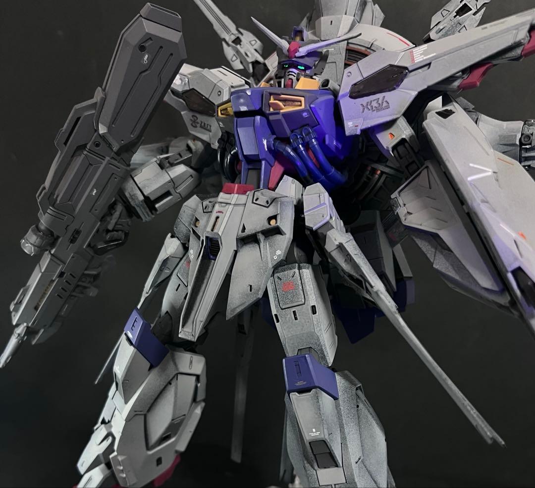 ガンプラ全塗装完成品　MG プロヴィデンスガンダム