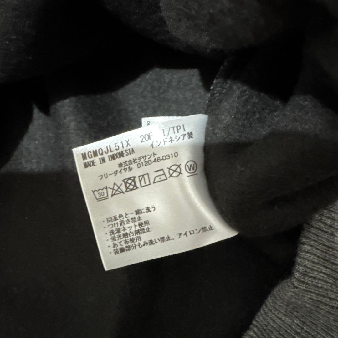 Mansingwear グレー ハーフジップニット ゴルフウェア Lサイズ 新品