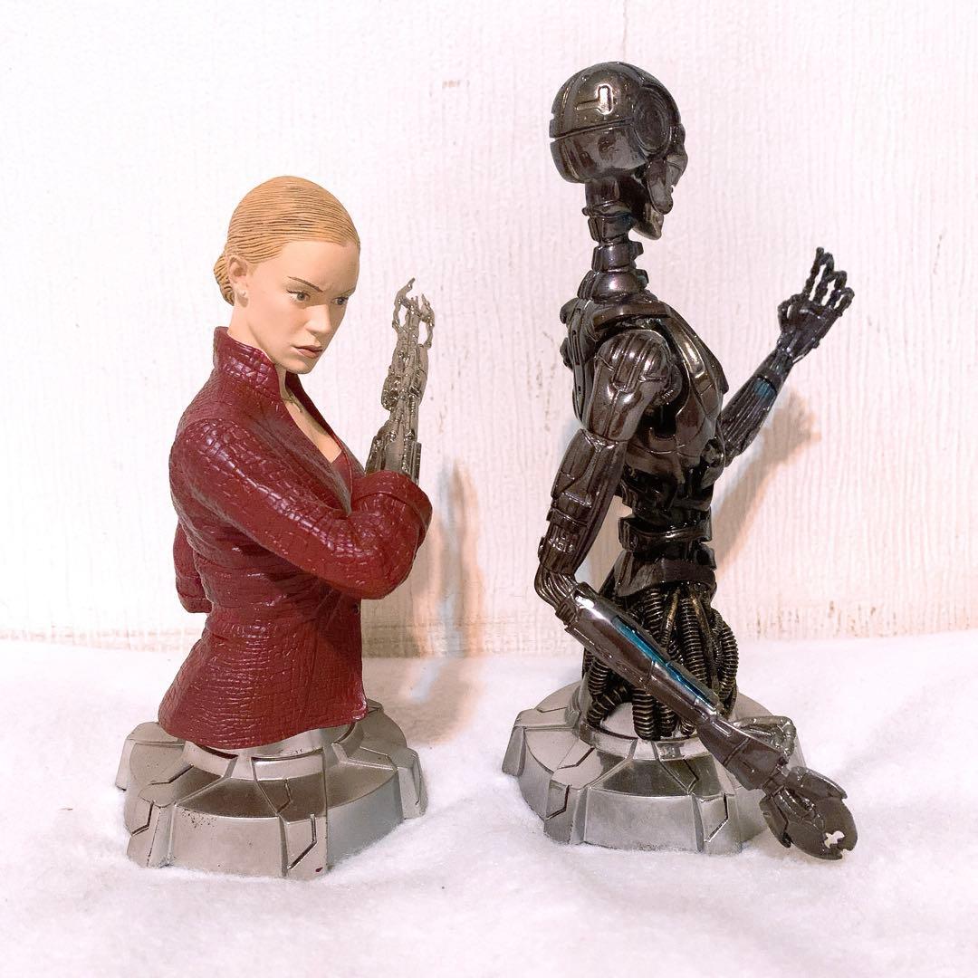 ジェントル・ジャイアント T-X & エンドスケルトン ミニバスト 2体セット
