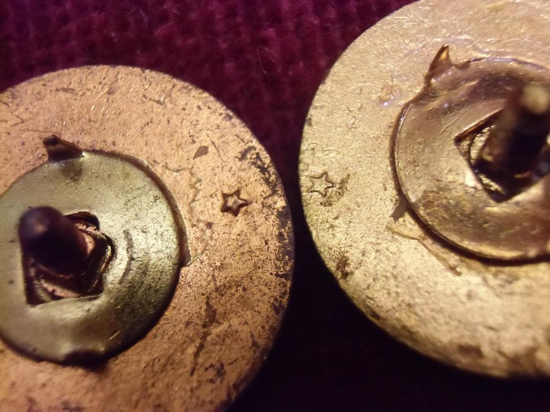 ★１９２０～３０年代＊アメリカ軍＊陸軍＊騎兵司令部襟章（実物）
