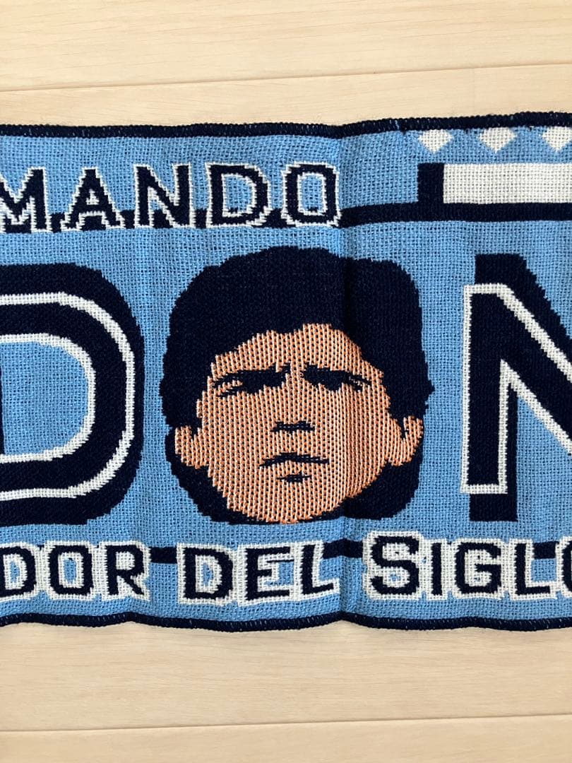 ディエゴ・マラドーナ 引退記念マフラー　サッカー元アルゼンチン代表