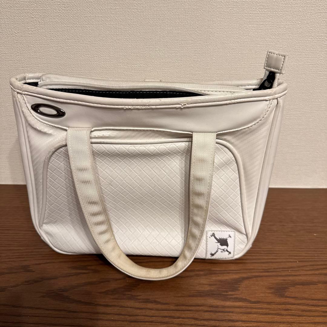 2点セット！　オークリー　ゴルフ　スカルトート　ラウンドバッグ oakley