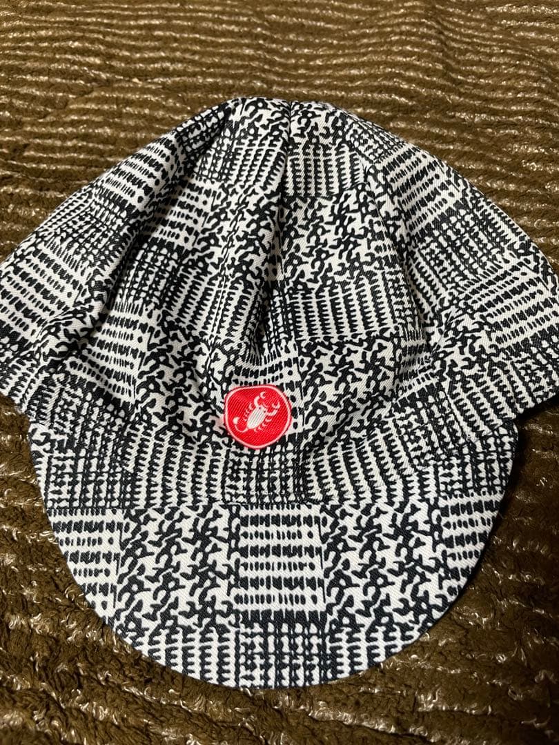 美品★カステリCASTELLI★サイクルジャージ　キャップセット★Ｍ
