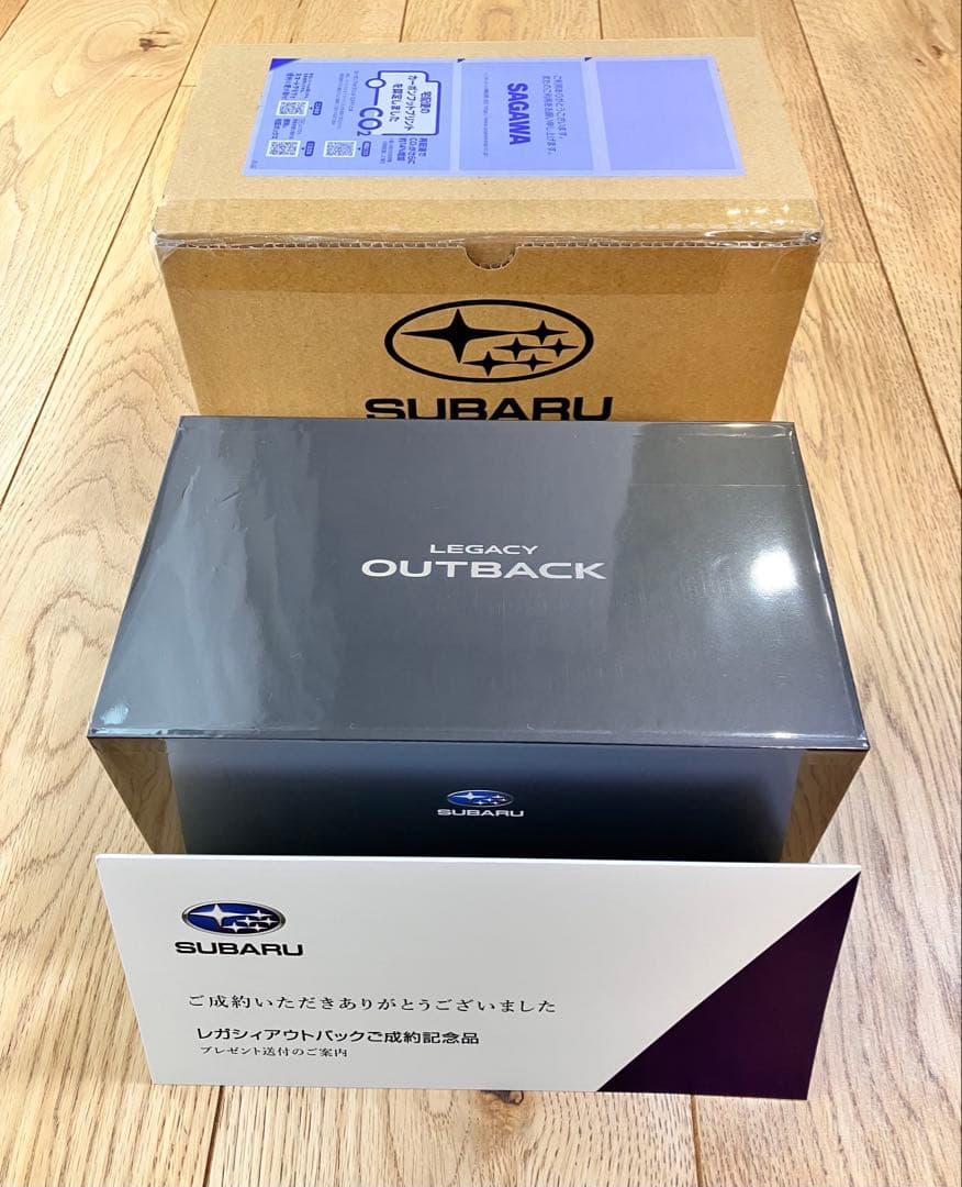 SUBARU レガシィ アウトバック 1/43スケールモデル 2台セット
