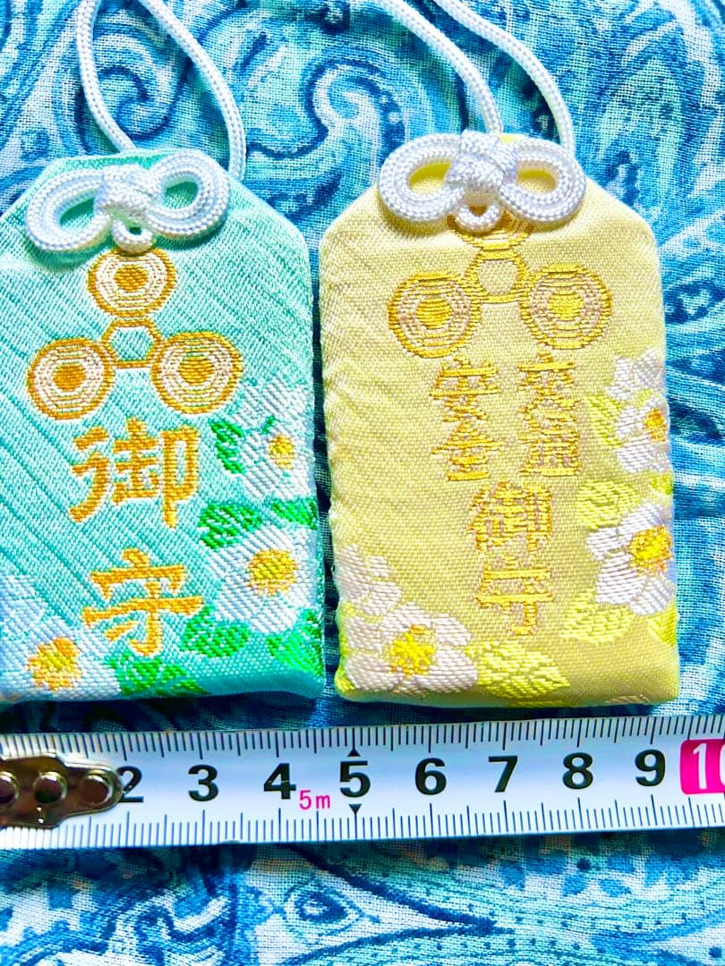 奇跡！金運！手に入らない！秘境天川弁財天　五十鈴型　祈祷済みお守り護符　2体
