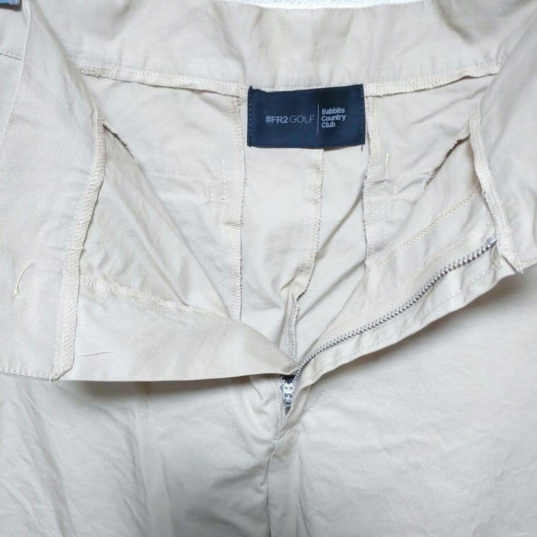 美品 FR2 GOLF エフアール2 XL パンツ ベージュ エフアールツー