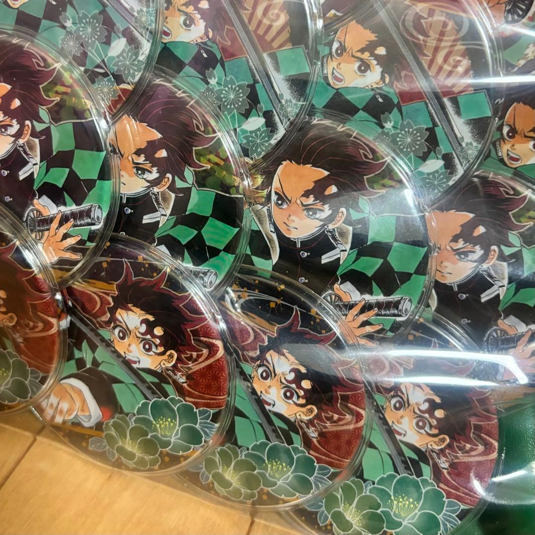鬼滅の刃 竈門炭治郎 炭治郎 痛バ 痛バッグ 原画缶バッジ グリーン A3