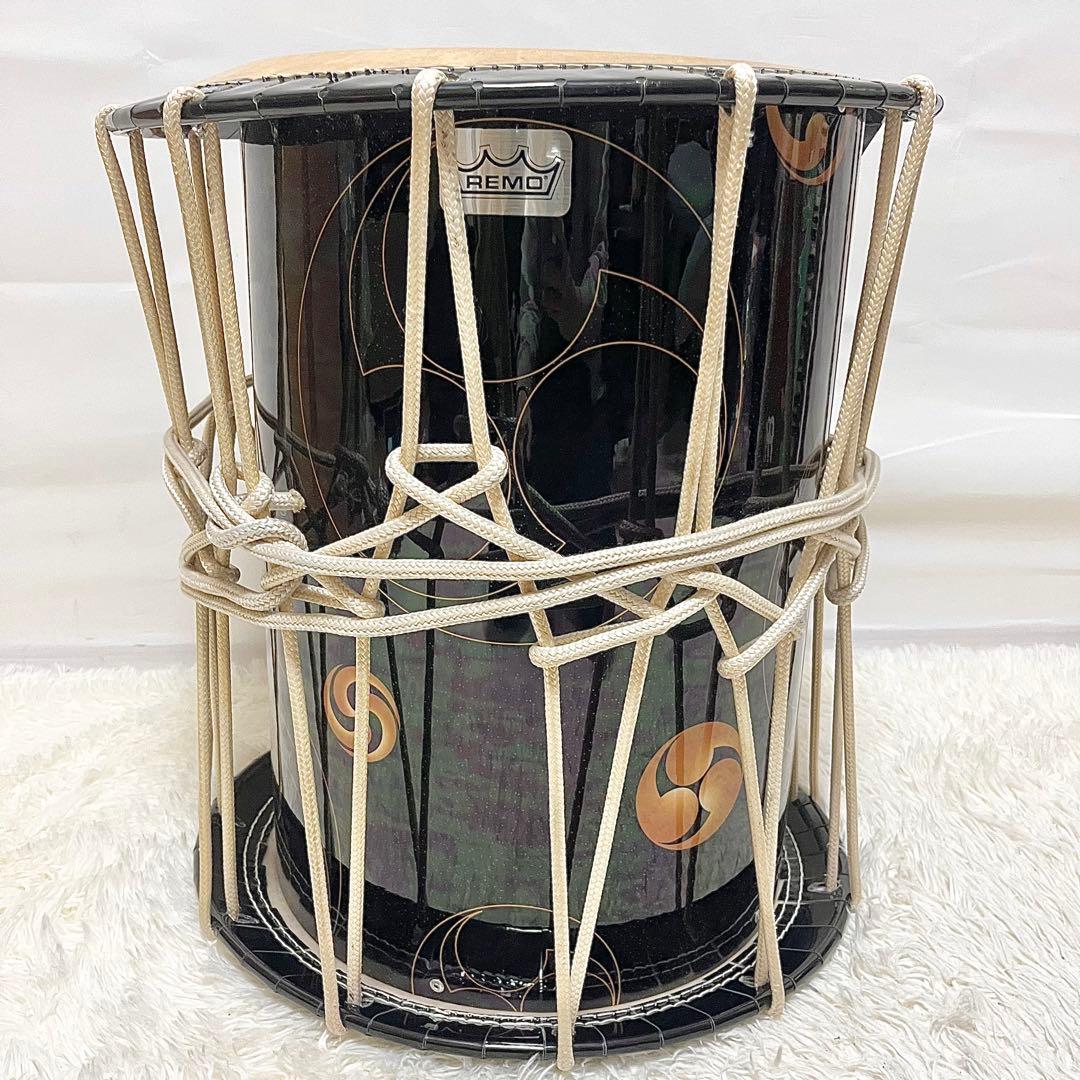 【良品】REMO KORR-01 かつぎ桶太鼓 1.6尺 林田ひろゆき監修