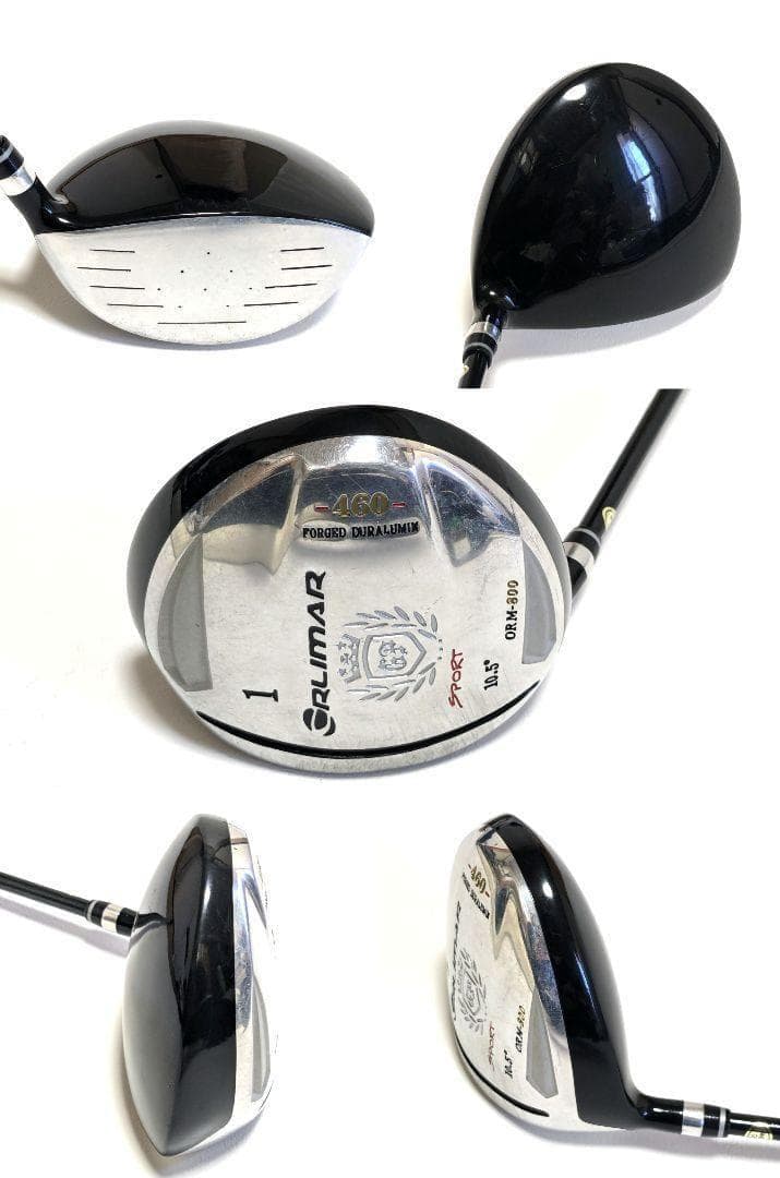 ORIMAR オリマーORM-800レフティー1W.4FW.5FW 3本セット