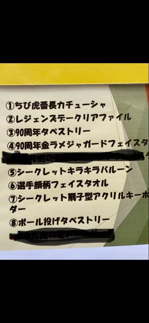 阪神タイガース　宜野座キャンプ2026 福袋
