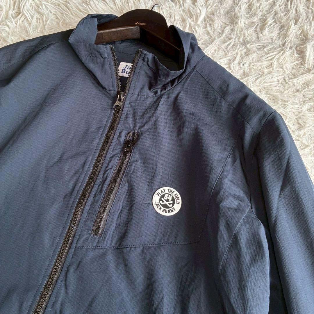 ◎美品 人気ブランド ジャックバニー ジップアップジャケット 胸ロゴ 4 メンズ