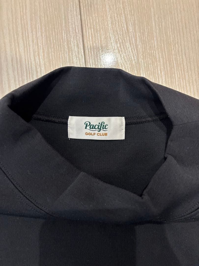 Lサイズ Pacific Golf Club 半袖モックネックTシャツ