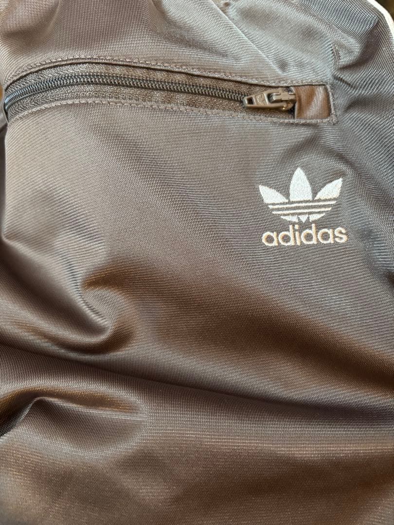 【美品】adidas トラックパンツ ブラウン メンズ XS
