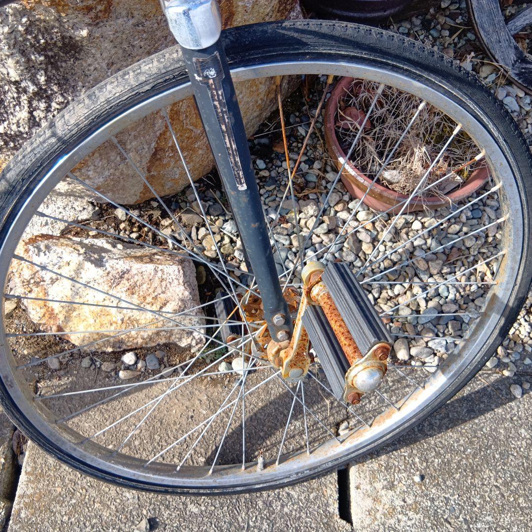 希少　昭和レトロ　だるま自電車　川村自転車