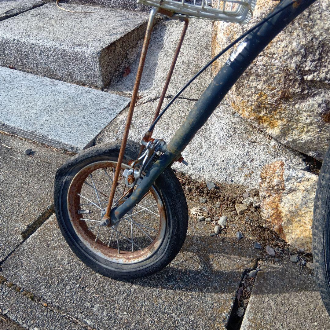 希少　昭和レトロ　だるま自電車　川村自転車