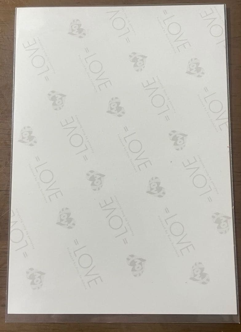髙松瞳 直筆 生写真 僕クリ 白コート