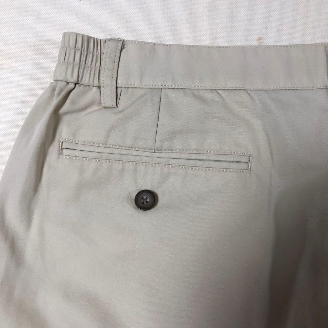 マンシングウェア ゴルフ ハーフパンツ ベージュ Lサイズ