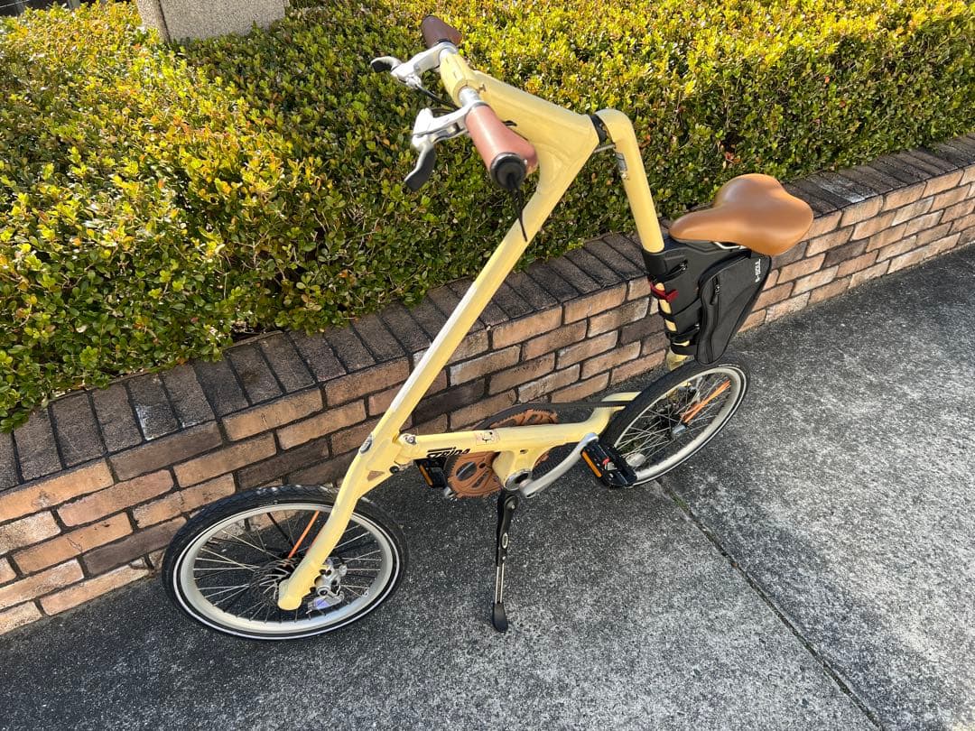 【日曜日まで限定価格】STRiDA SX カスタム　18インチ　クリーム