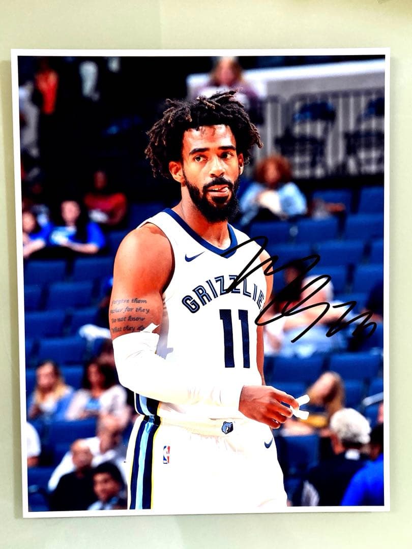 マイク・コンリー直筆サイン入り超大型写真…Mike Conley…