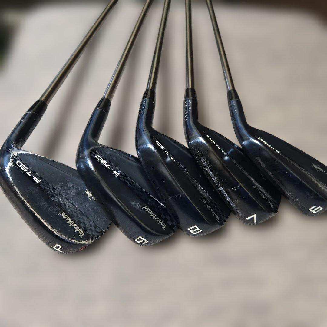TaylorMade P790 レッドブルコラボ　限定アイアン　5本セット②