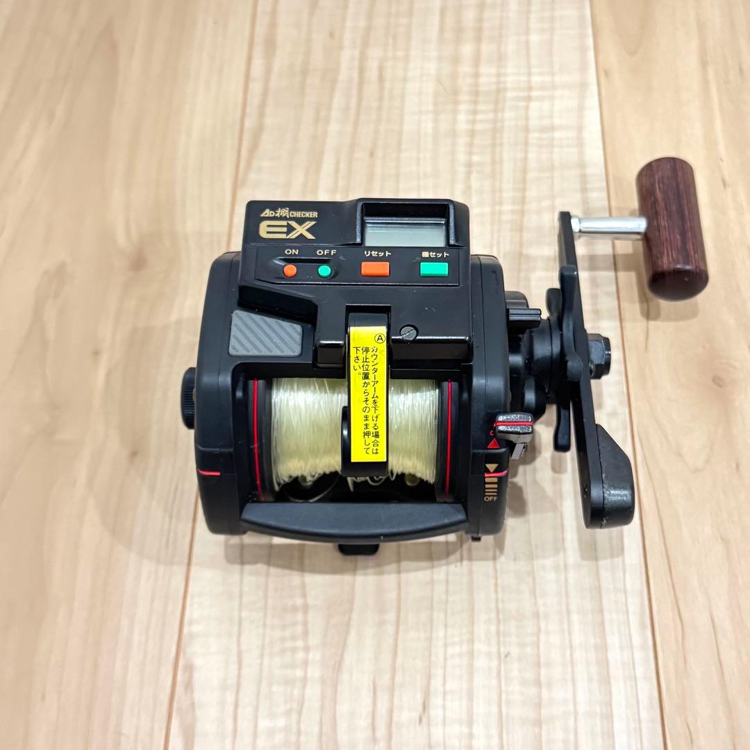 【美品】RYOBI リョービ　AD棚CHECKER EX103 リール　海釣り