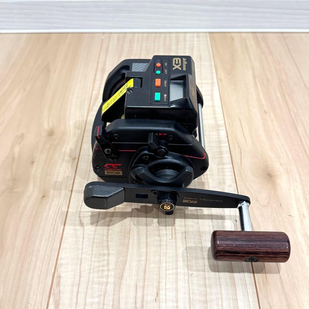 【美品】RYOBI リョービ　AD棚CHECKER EX103 リール　海釣り