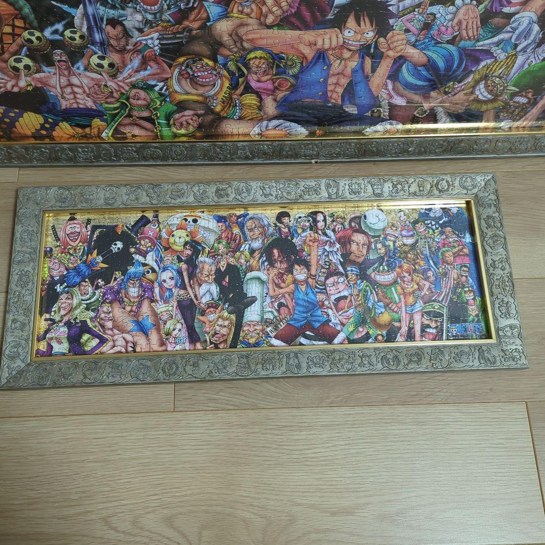 ワンピース　ジグソーパズル完成品中古