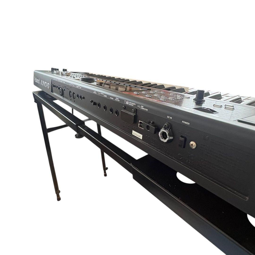 Roland JUNO-Gi 61鍵 シンセサイザー ケース　ペダル スタンド