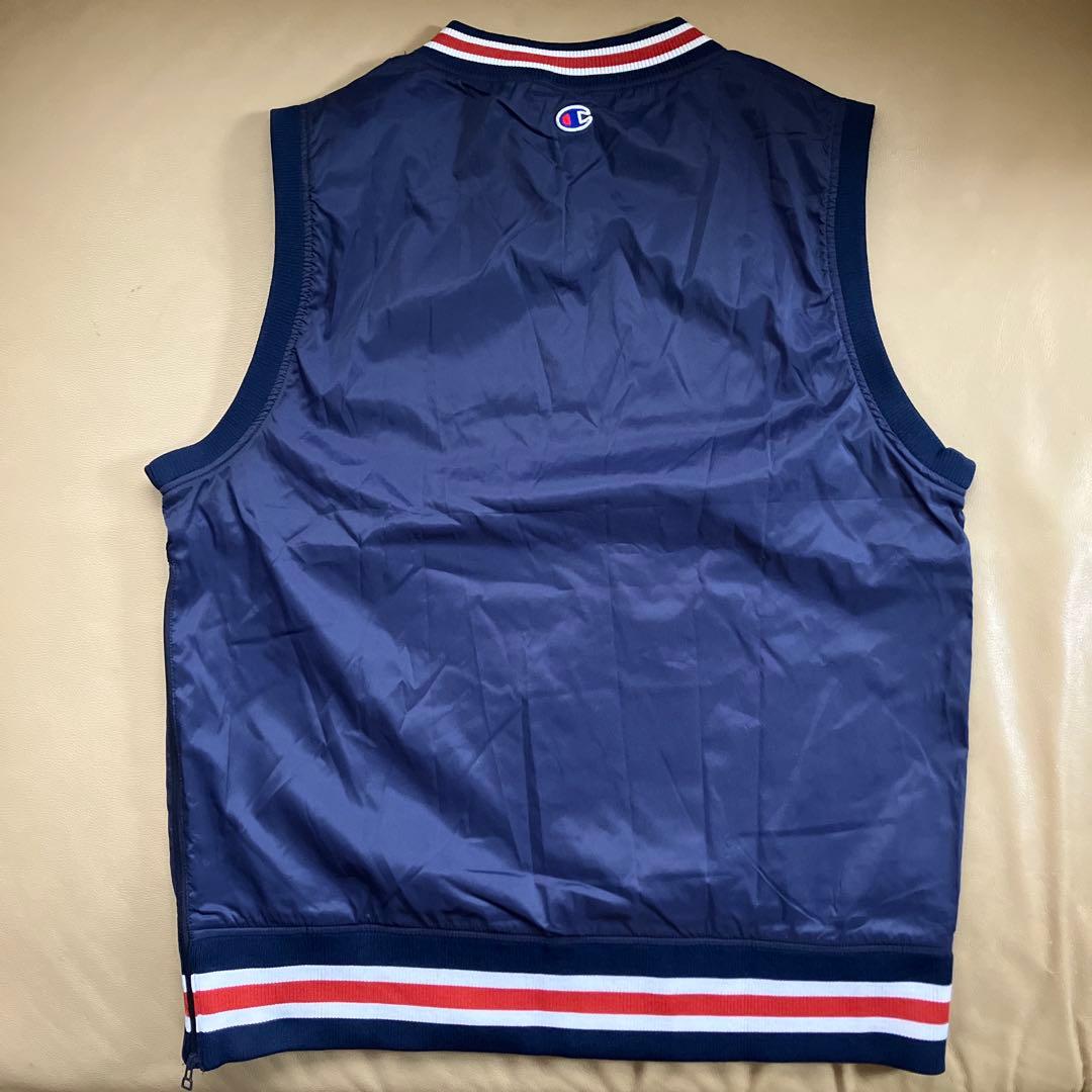 【未着用】 Champion メンズ 撥水 ストレッチ ベスト XL タグ付