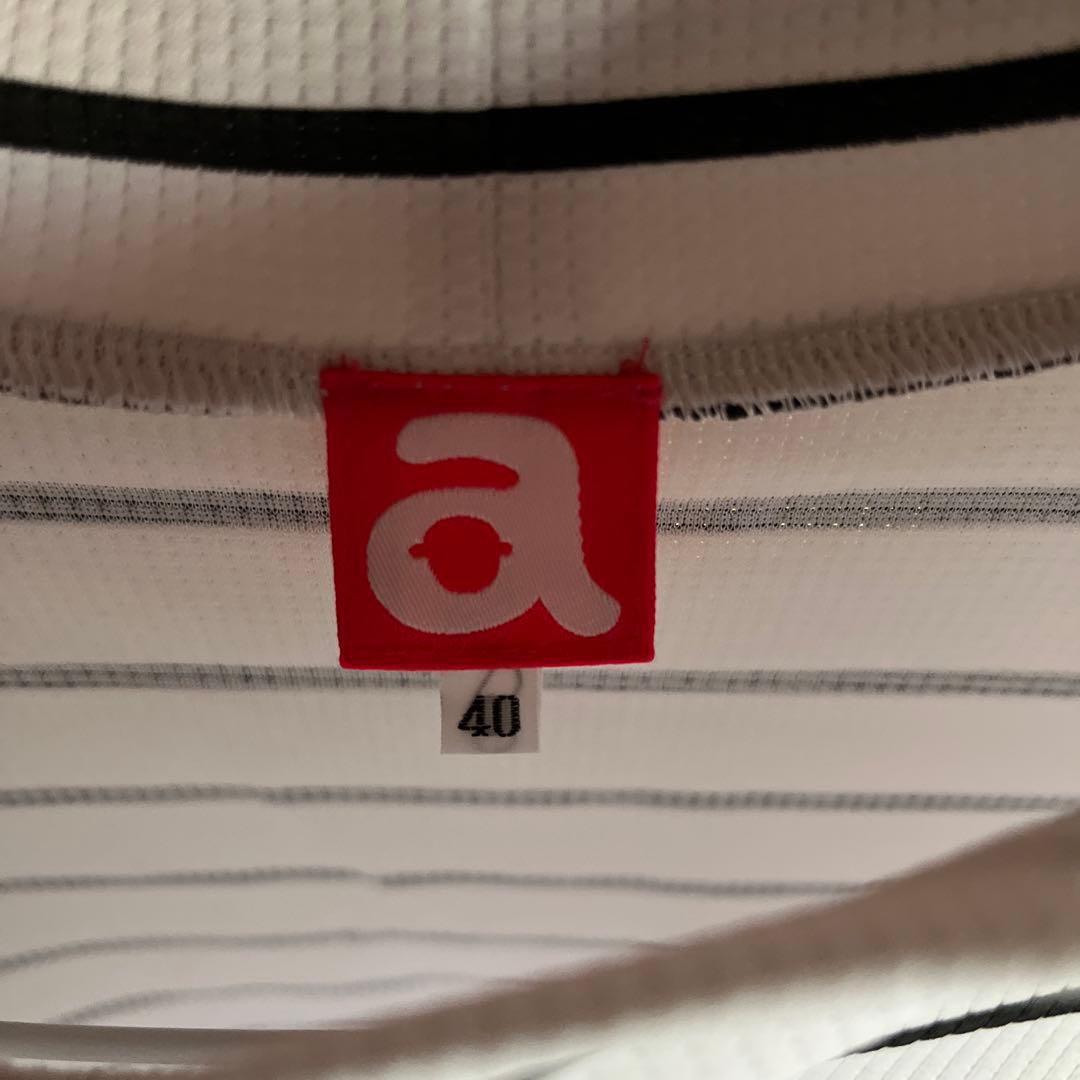 アルチビオ レディース 半袖 ハイネック Tシャツ サイズ40