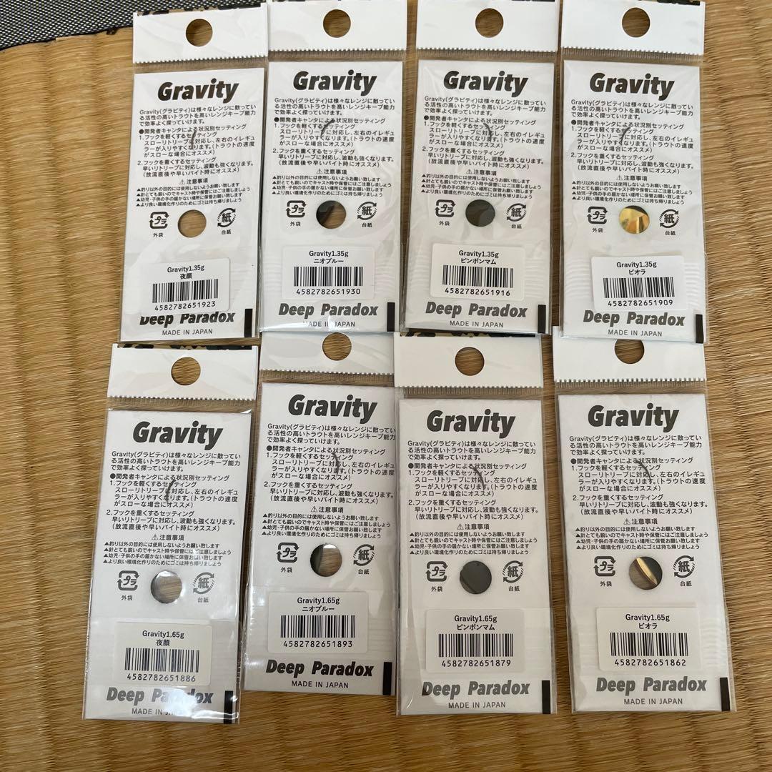 ホ*ス様 Gravity スプーンルアーセット 1.35g 1.66g 吉やオリ