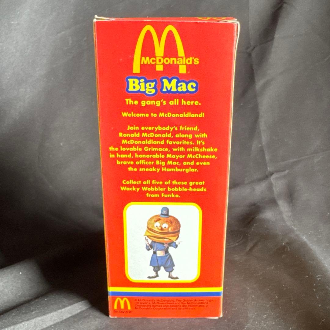 希少 マクド ビッグマックポリス ワッキーワブラー ボブルヘッド FUNKO