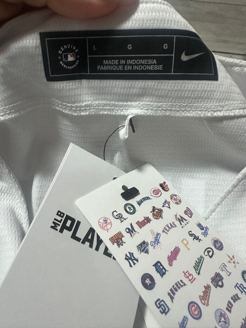 Nike Dodgers ユニフォーム ホワイト　Lサイズ