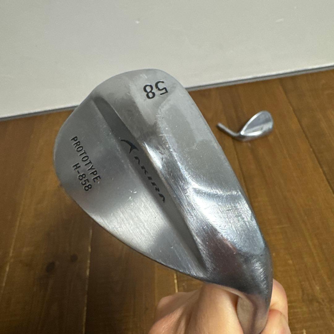 アキラ　ウェッジ　52度　58度　ヘッド　2点セット