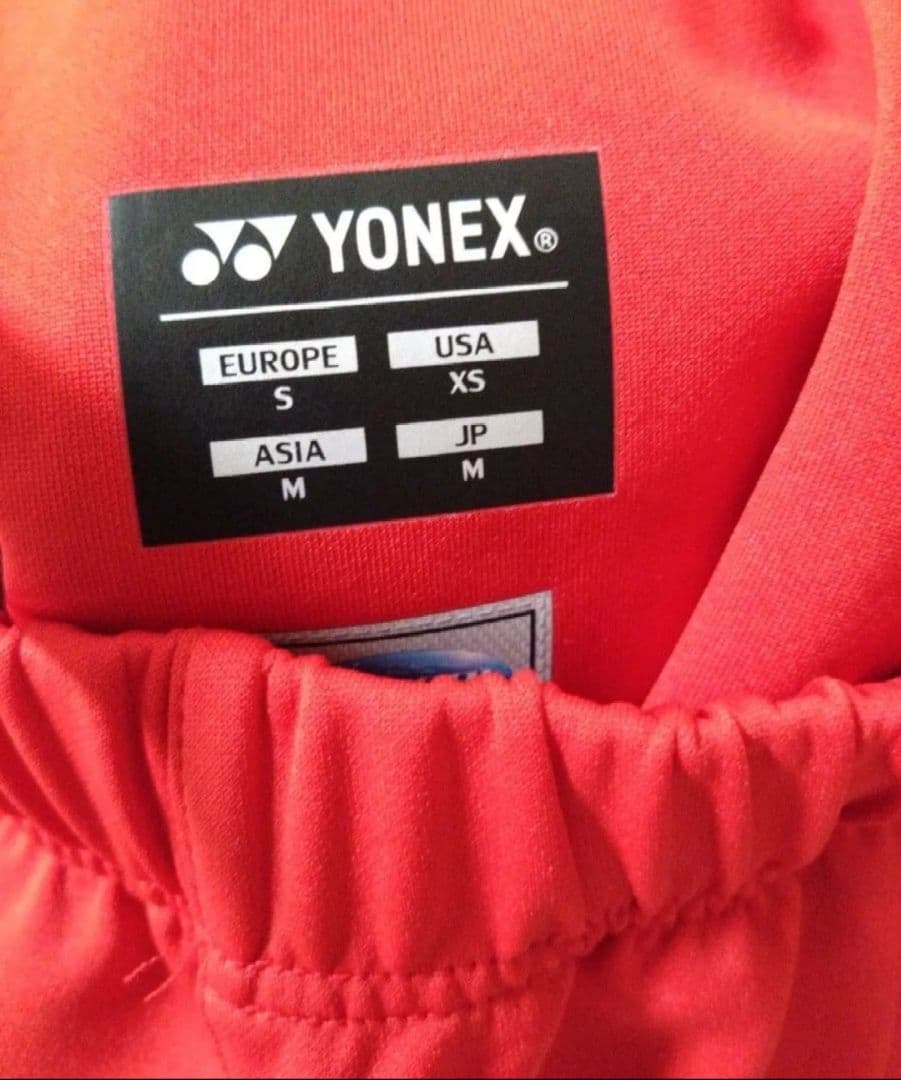 YONEX ヨネックス レッドハーフパンツ