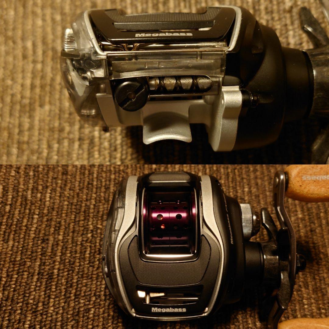 極上美品廃盤 メガバス FX68L レフトハンドル SLP RCS KTF CT