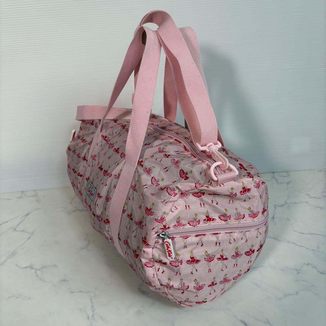 新品 キャスキッドソン バレリーナ柄 2way ボストンバッグ 折りたたみ可