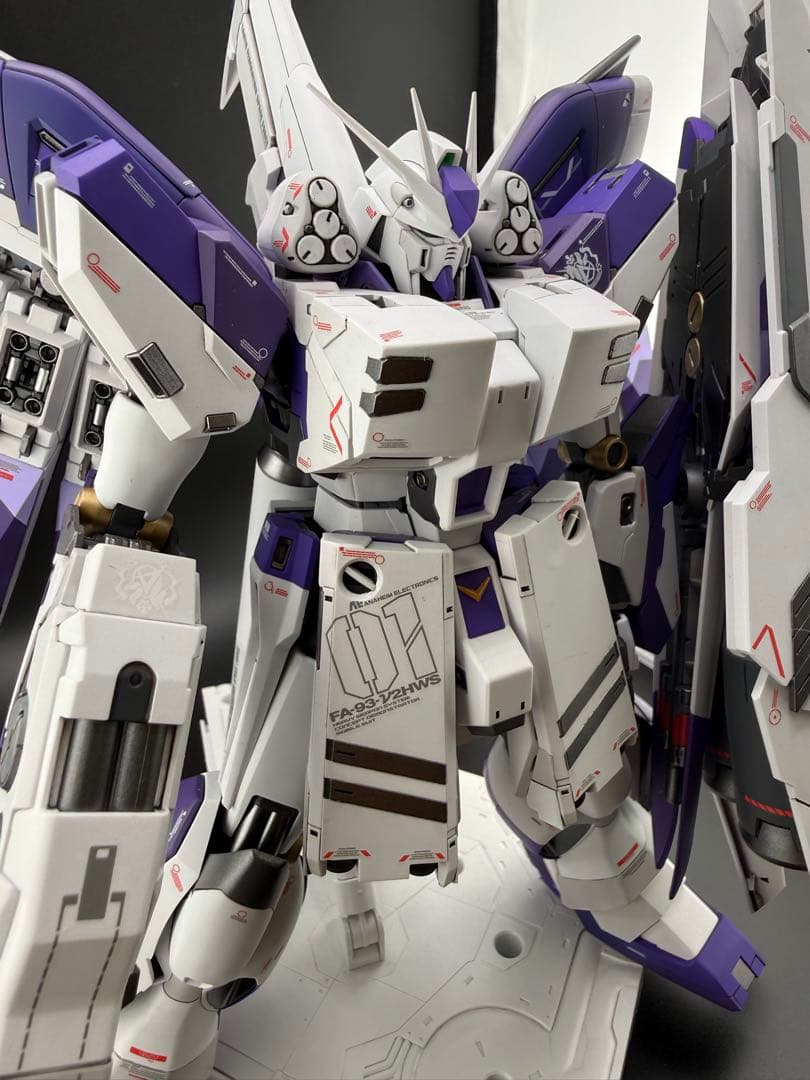 Hi-νガンダムMG ver.ka HWS装備　ガンプラ