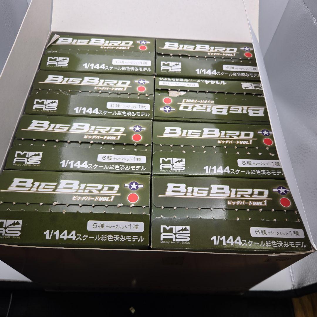 ミリタリーエアクラフトシリーズ ビッグバード Vol.1　1BOXセット